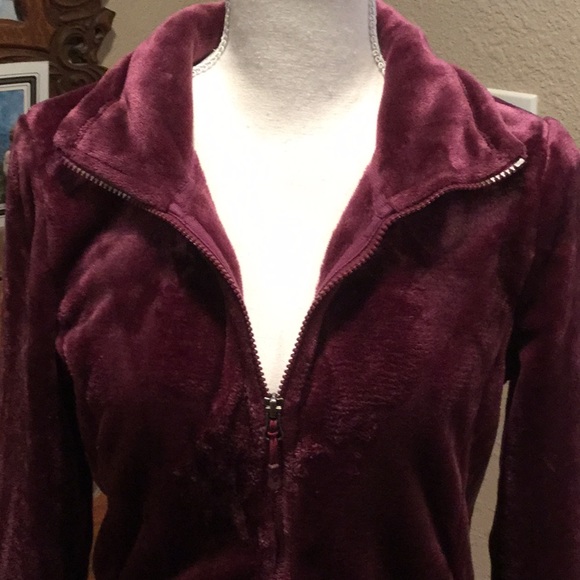 Jackets & Blazers - Plum fleece jacket